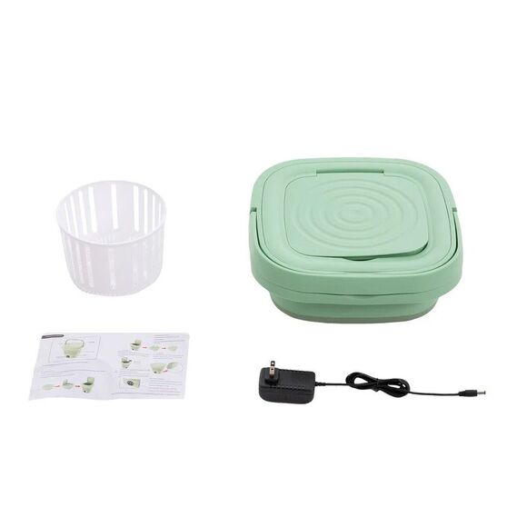 11 L Portable Mini Washer: Ideal for Travel, Baby Clothes, Toys-Includes US Plug - Picture 12 of 13
